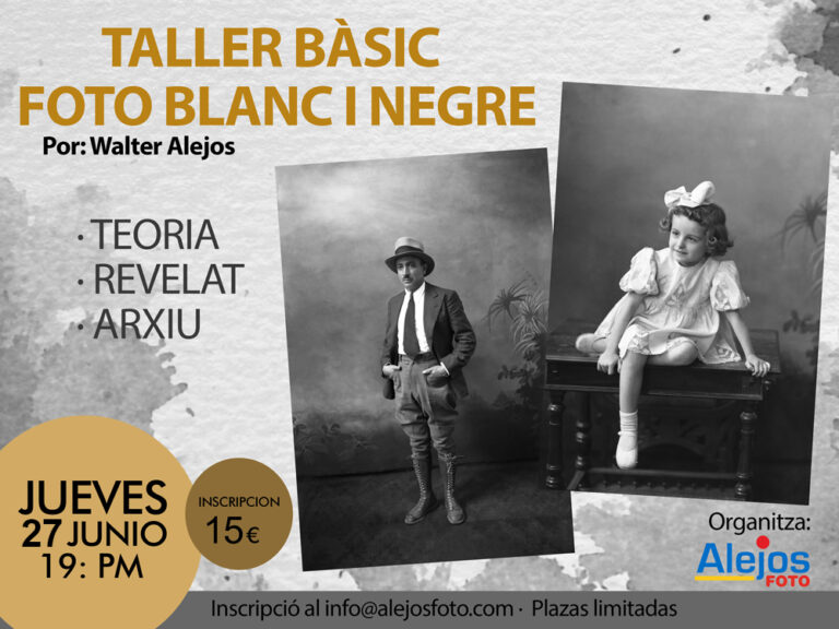 Taller blanco y negro 27 junio 2024